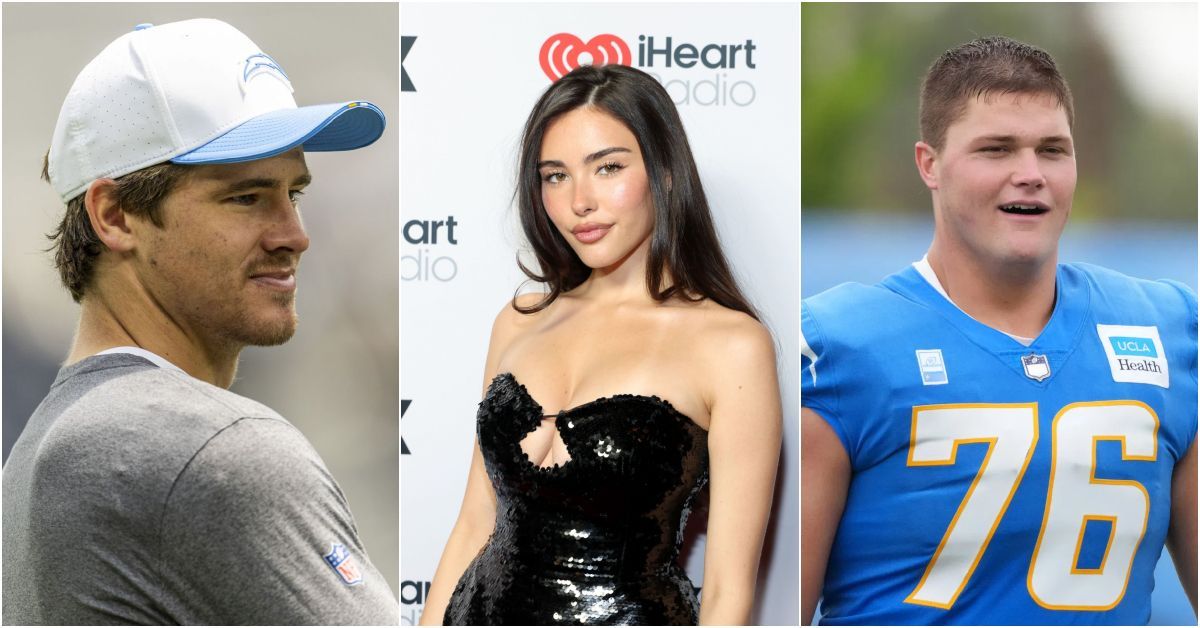 "She said bring protection": NFL fans react to Justin Herbert taking Madison Beer on date with Chargers OL Joe Alt 