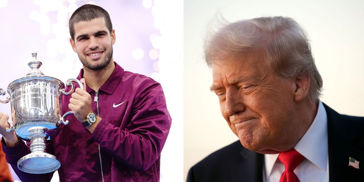 WATCH: Donald Trump's unimpressed reaction to Carlos Alcaraz's US Open triumph breaks the internet