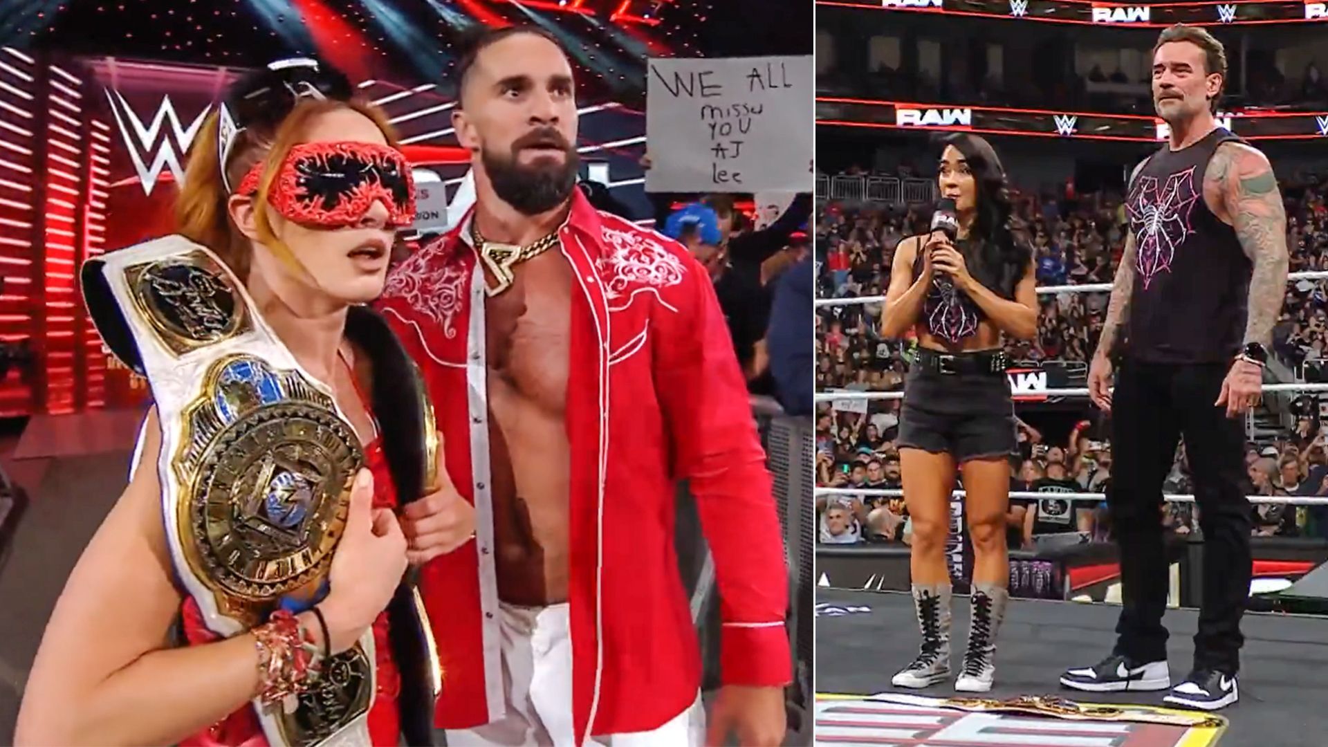 3 Reasons Seth Rollins and Becky Lynch will lose both WWE World Heavyweight and Women's Intercontinental Titles in shock move 