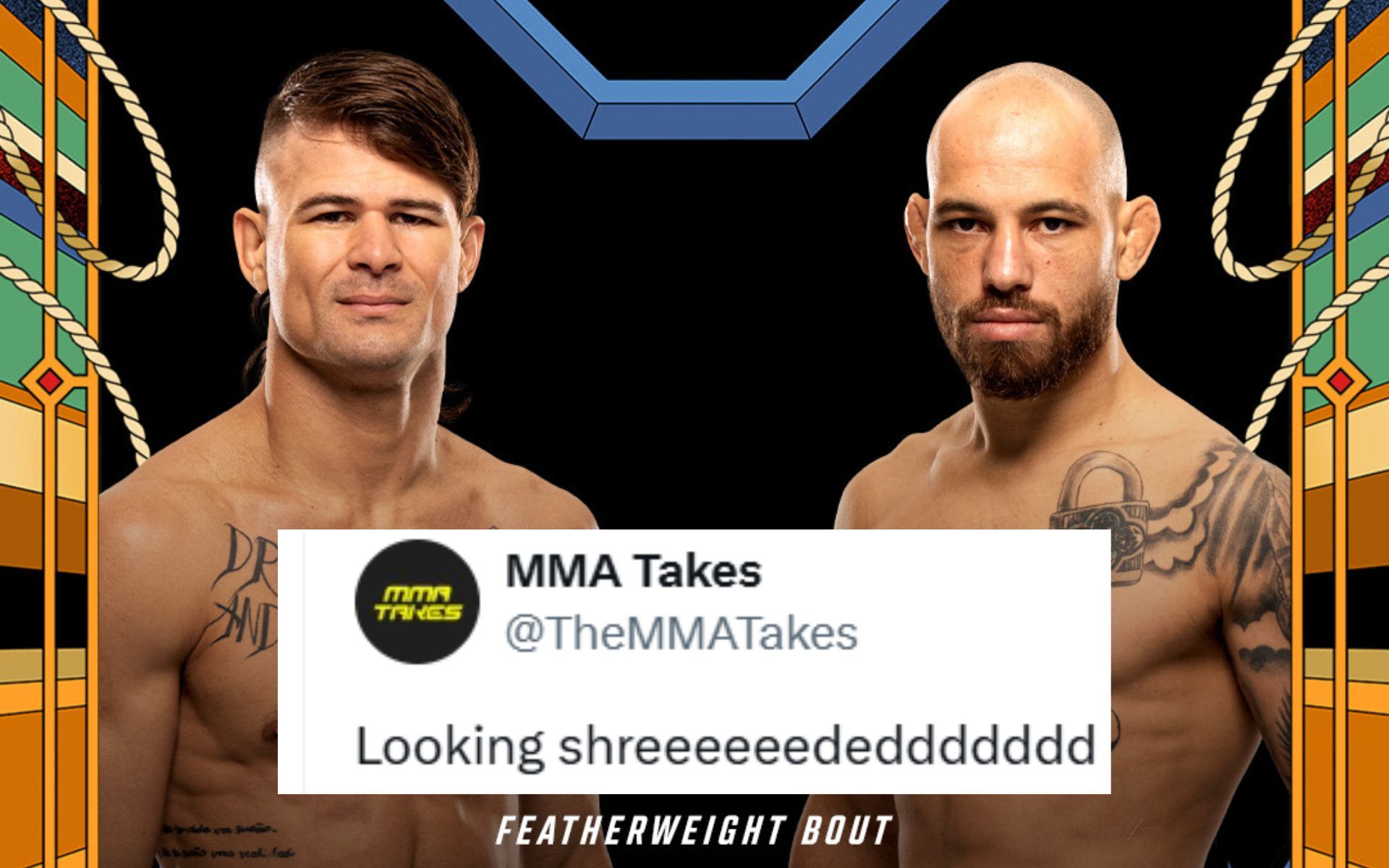 "Going to put on a show and get a big W," "Jean will destroy him" - Fans react as Diego Lopes shows off shredded physique before Jean Silva fight