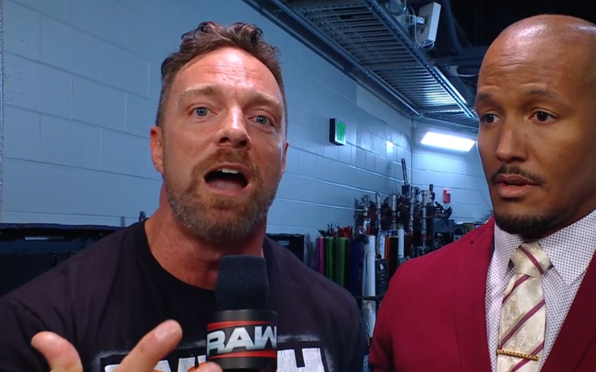 LA Knight hit with a steel chair by ex-World Champion as a massive heel turn is teased on RAW