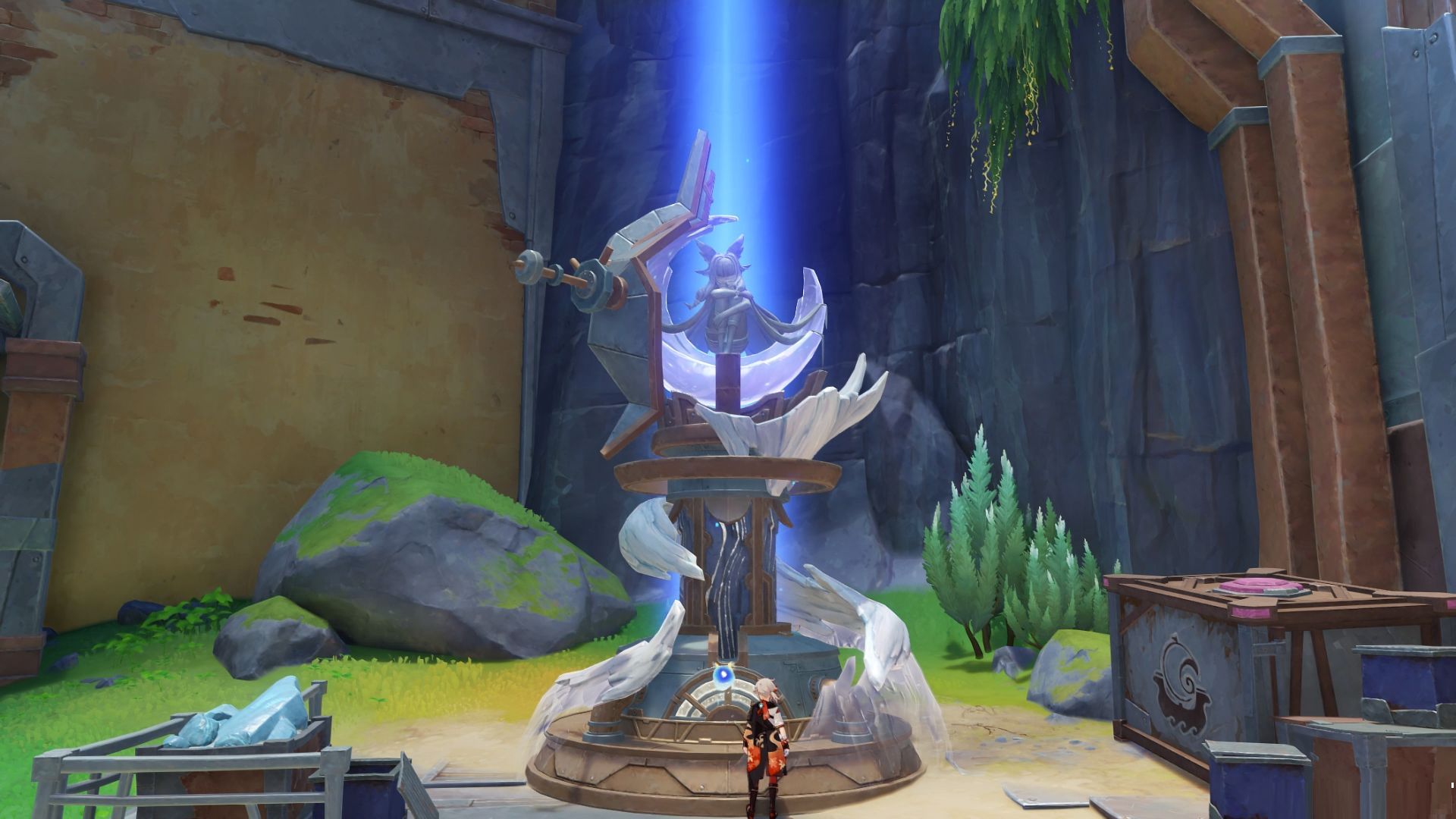Genshin Impact Luna I Statue of the New Moon locations