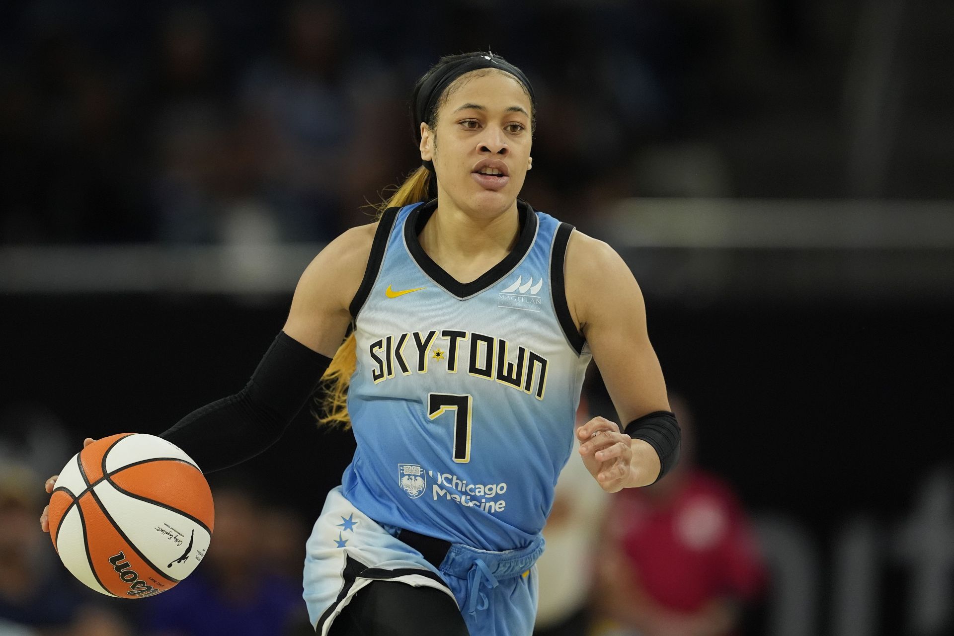Chennedy Carter started ‘hollering’ when she found out who Google says her girlfriend is