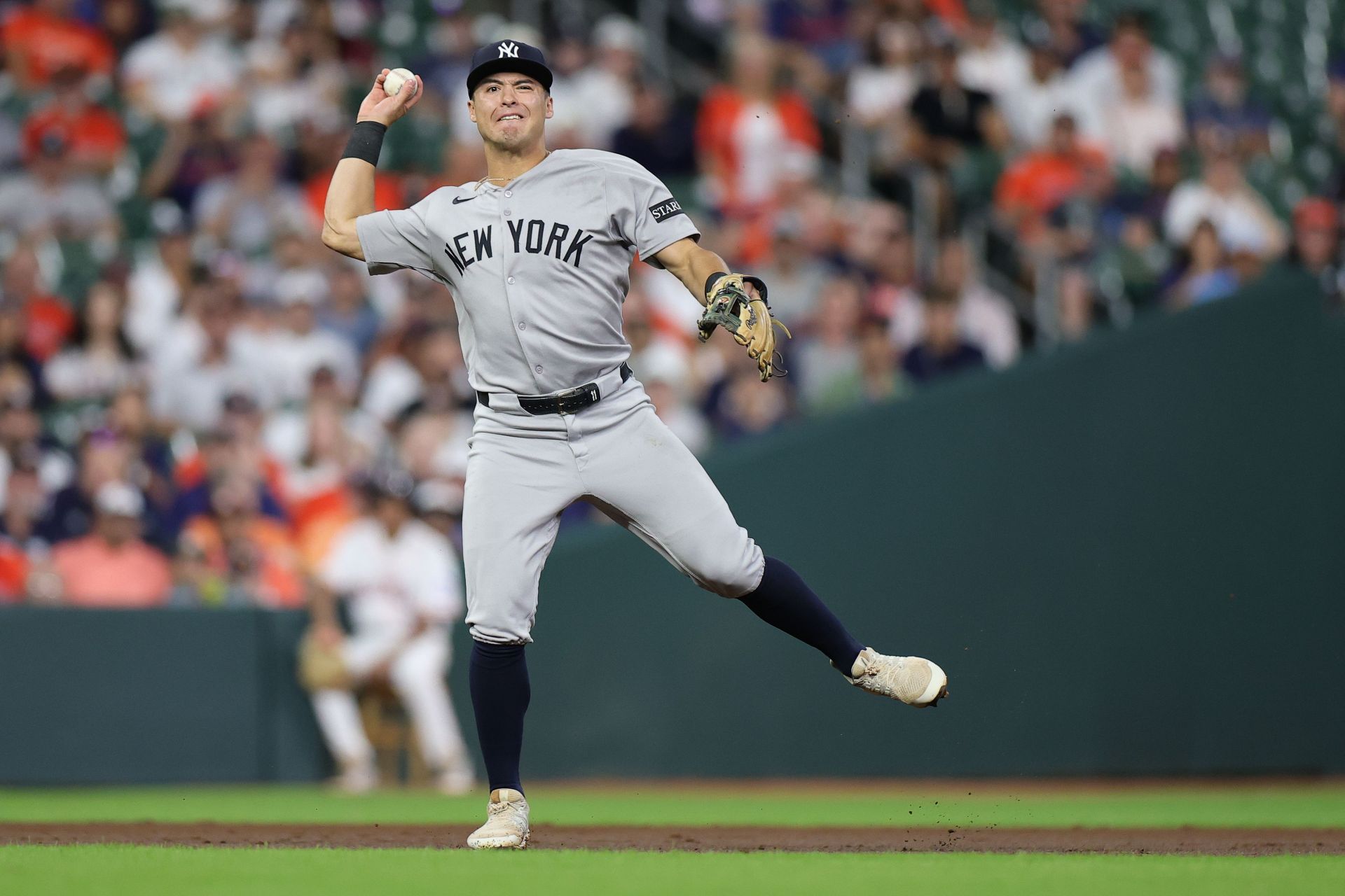 Anthony Volpe gets called out by Justin Verlander's brother for messing up 'routine' play vs Astros