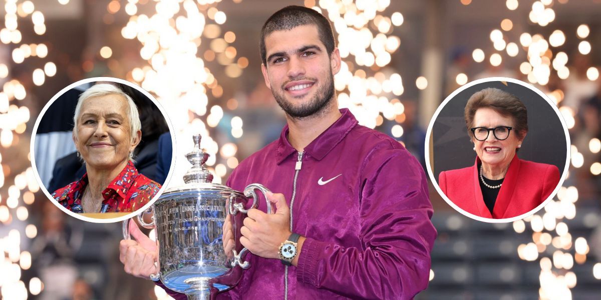 "Absolutely brilliant": Martina Navratilova, Coco Gauff's ex-coach, Billie Jean King & tennis world in awe of Carlos Alcaraz after his US Open triumph