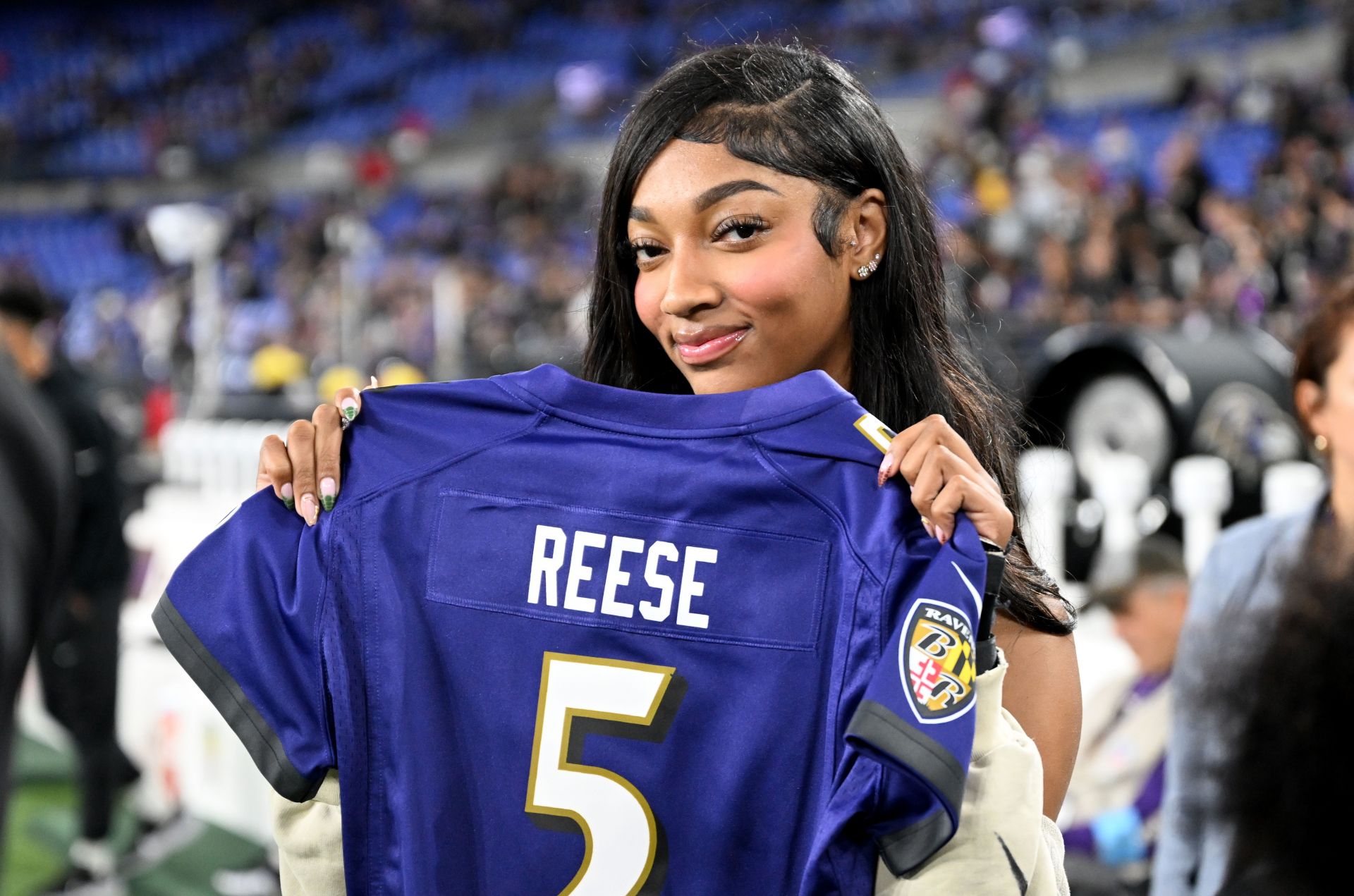 Angel Reese sends 4-word message to Lamar Jackson and Ravens for season opener vs. Josh Allen's Bills amid Chicago Sky star's suspension 