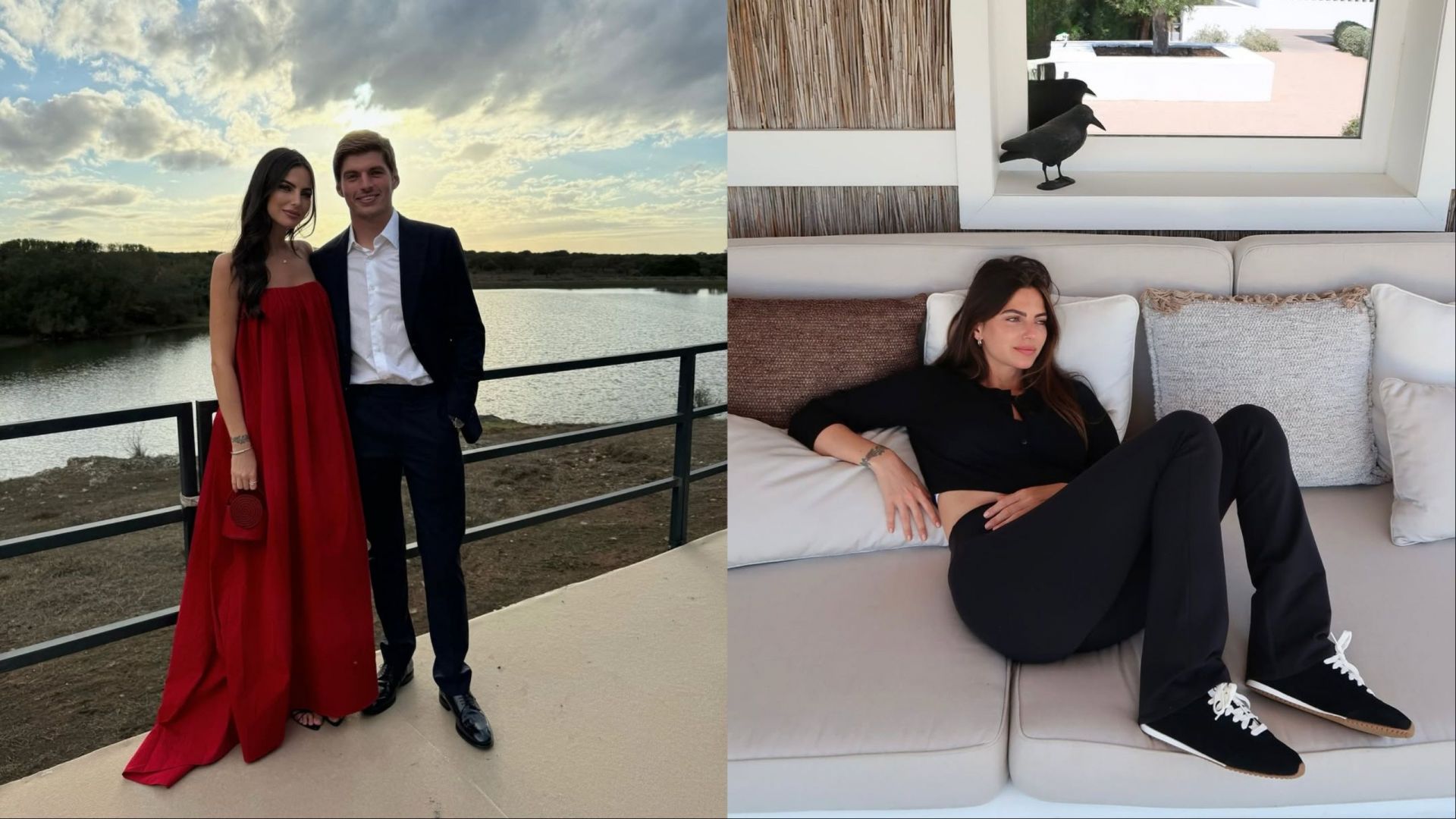 Max Verstappen likes Kelly Piquet's post where the Brazilian sets fashion statement in an all-black Yoga outfit