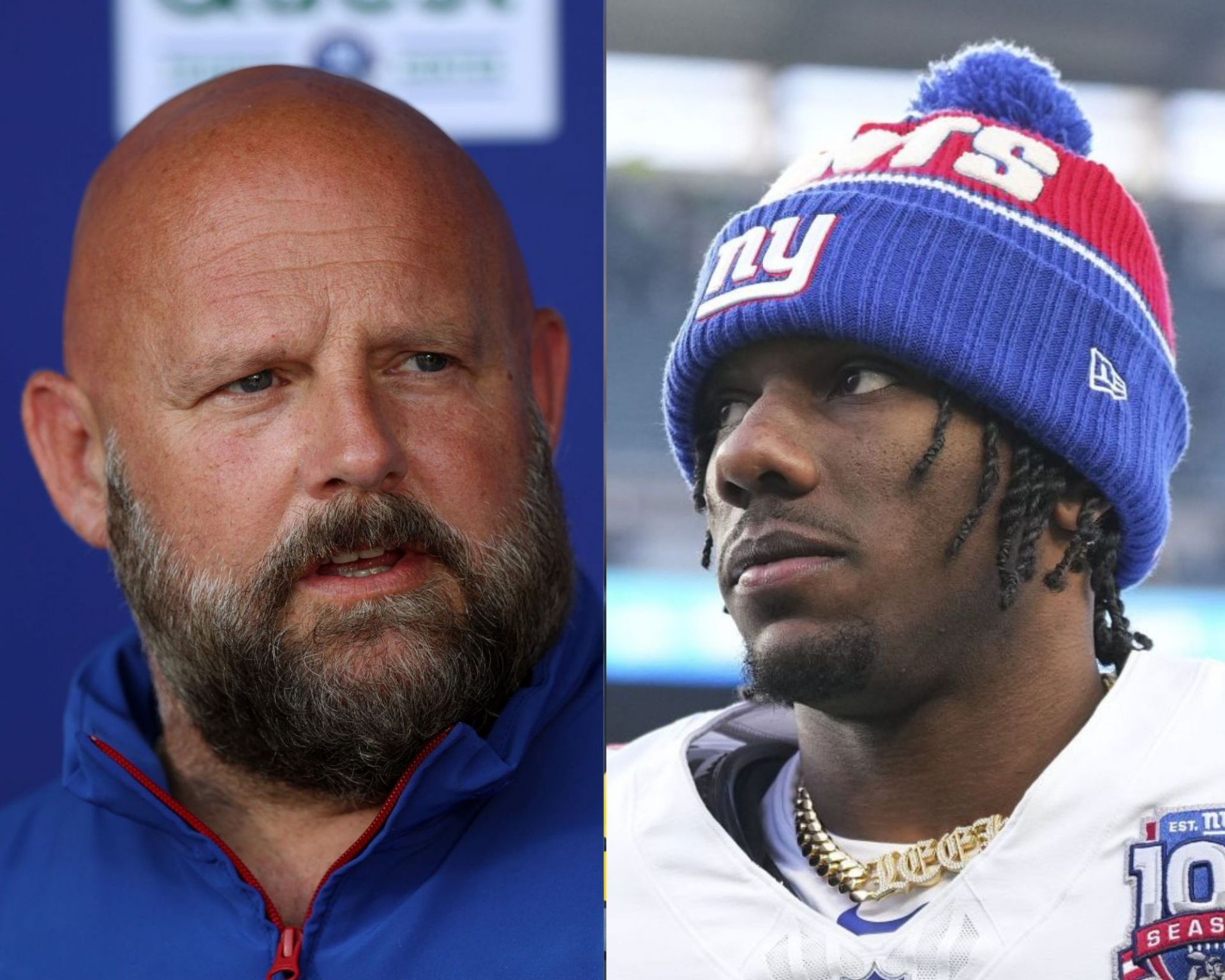 "OBJ all over again," "No one respects Brian Daboll": NFL fans react as Malik Nabers gets into heated argument with Giants HC on sidelines