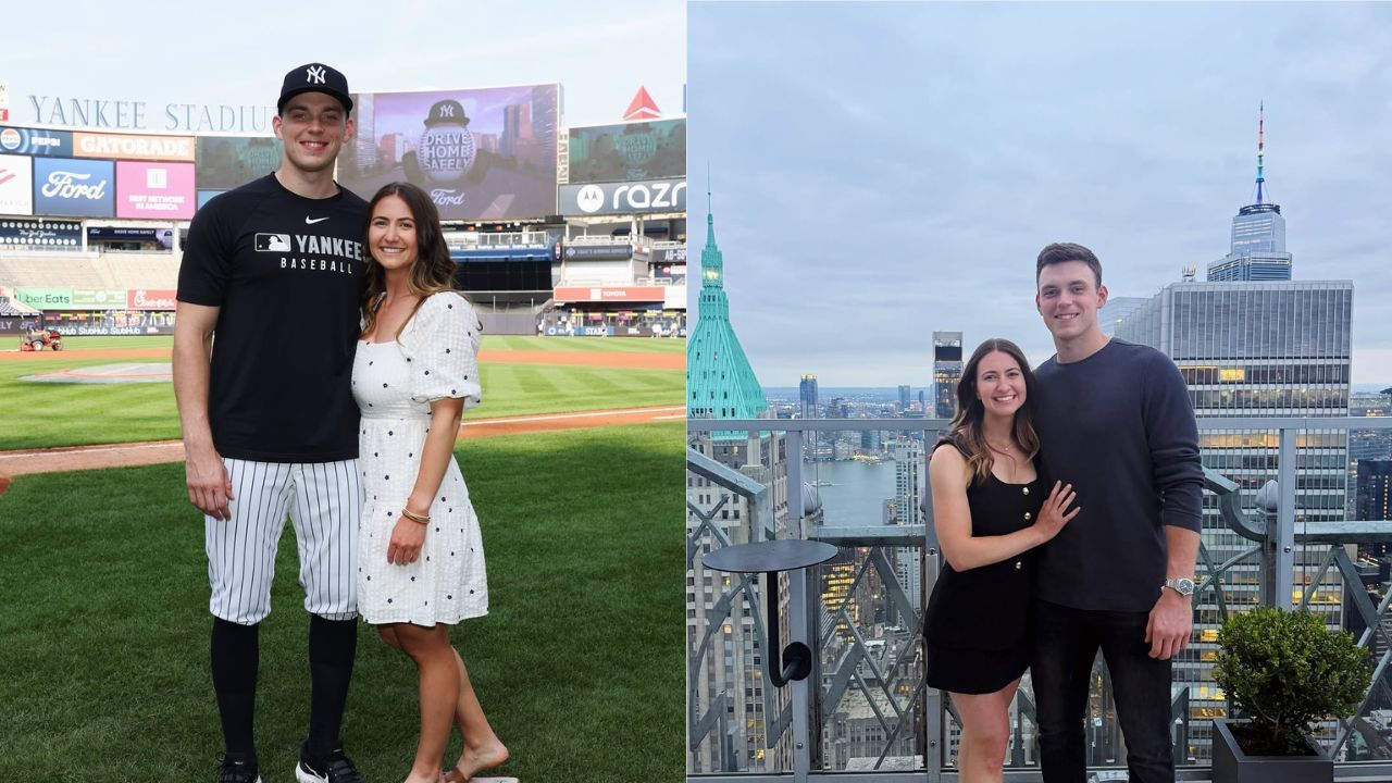 Ben Rice's girlfriend, Sara Falkson, shows fearless side in Alps while Yankees catcher preps for Astros in cowboy mode