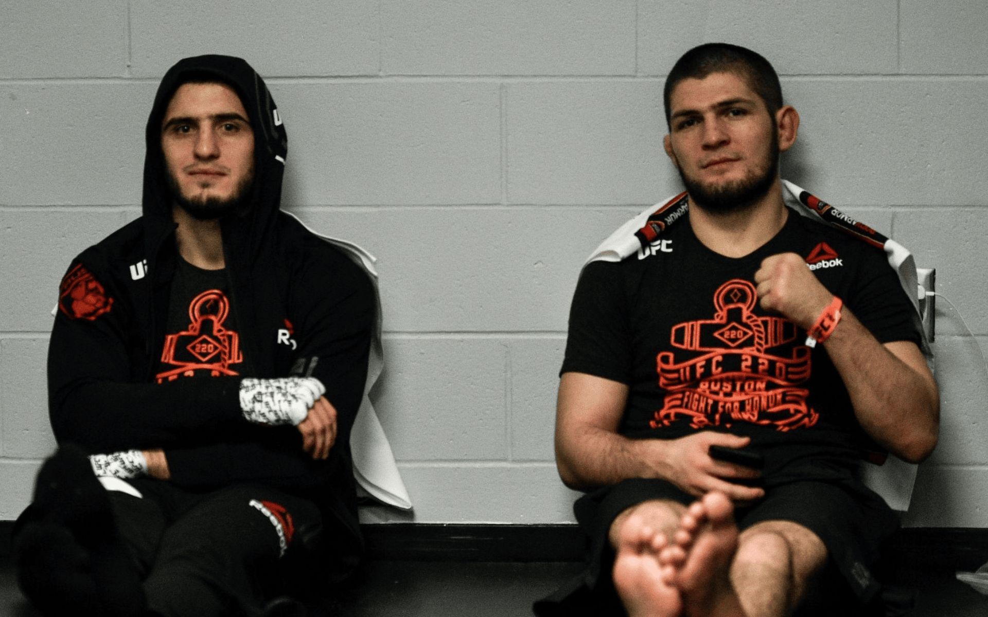 Coach Javier Mendez lifts lid on Khabib Nurmagomedov’s secret guillotine practice with Islam Makhachev before Dustin Poirier fight