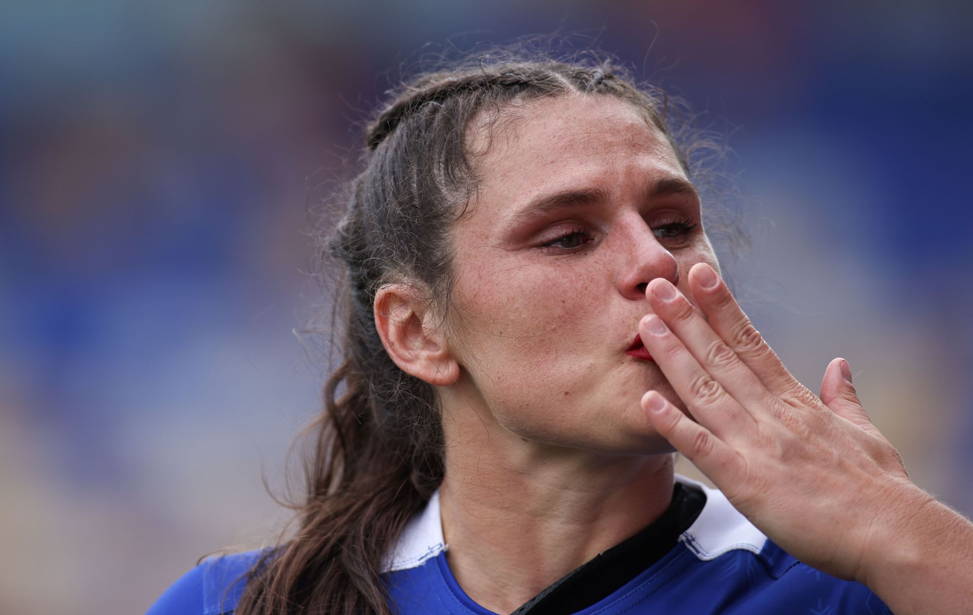 Ilona Maher poses in red bikini as recovery hits ‘full swing’ after USA's Women's Rugby World Cup campaign