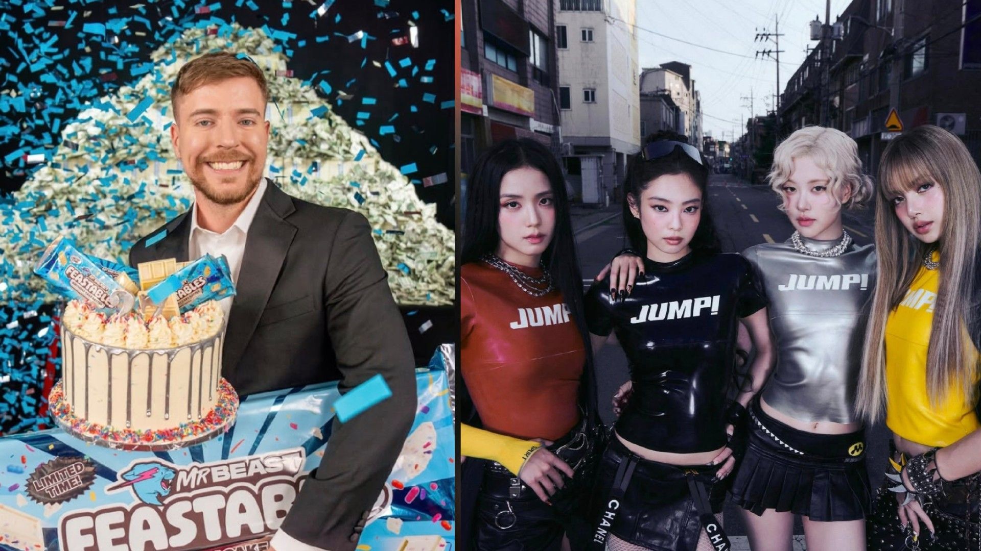 "STAY AWAY FROM THEM"- Fans divided as MrBeast expresses desire to collaborate with BLACKPINK at the VMAs amidst controversies