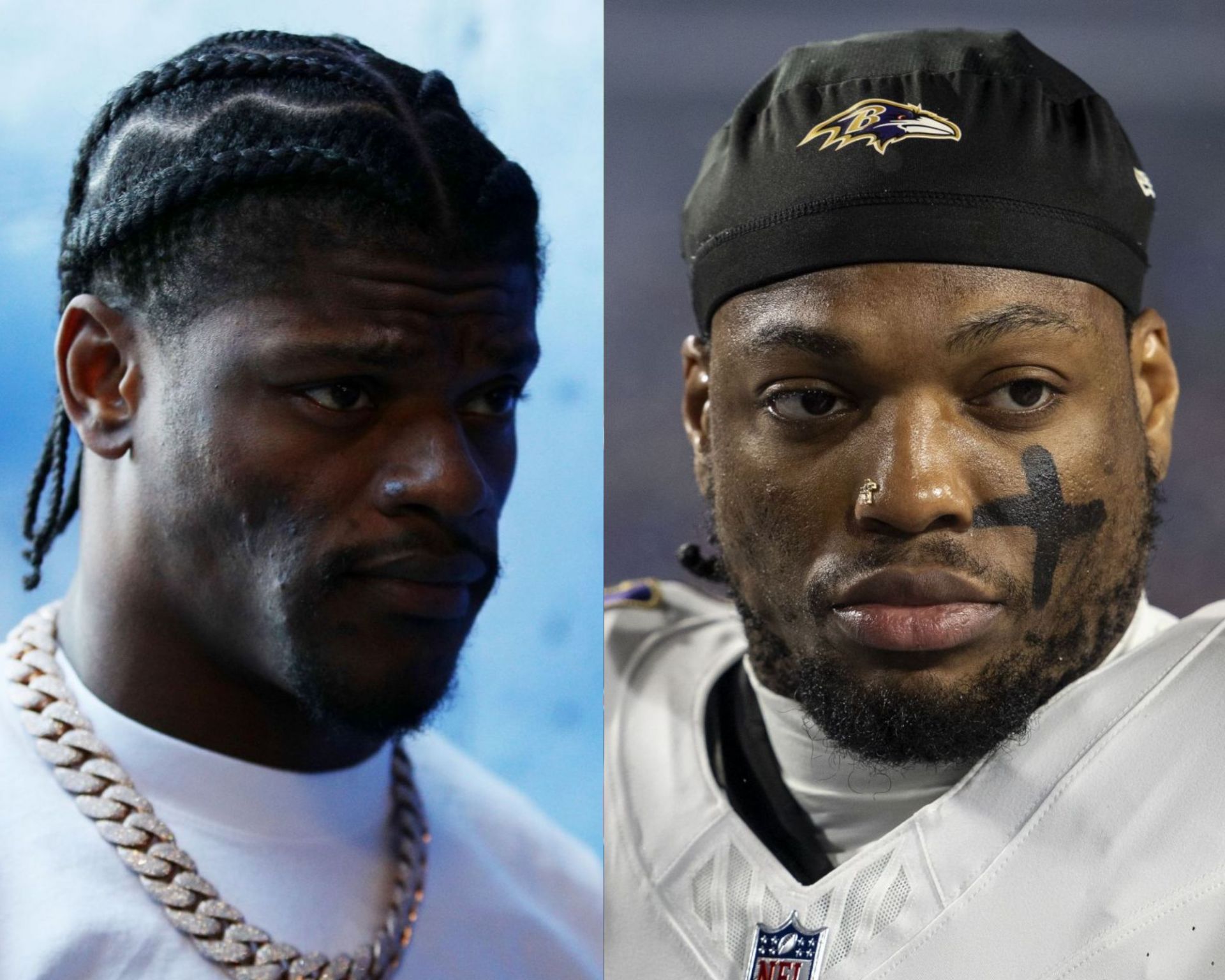 Lamar Jackson makes his feelings known on Derrick Henry's fourth-quarter fumble after losing 41-40 to Bills