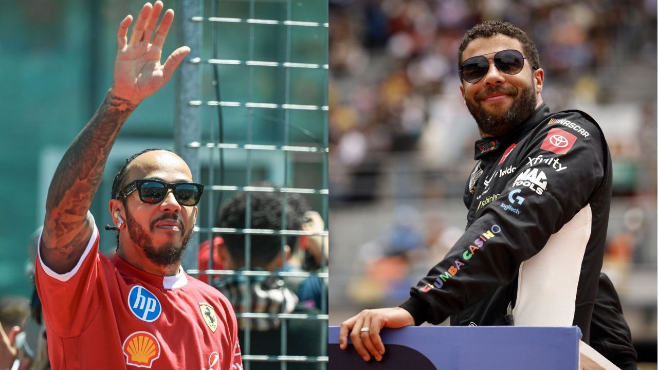 Bubba Wallace candidly reveals the F1 royalty Lewis Hamilton as his dream business partner