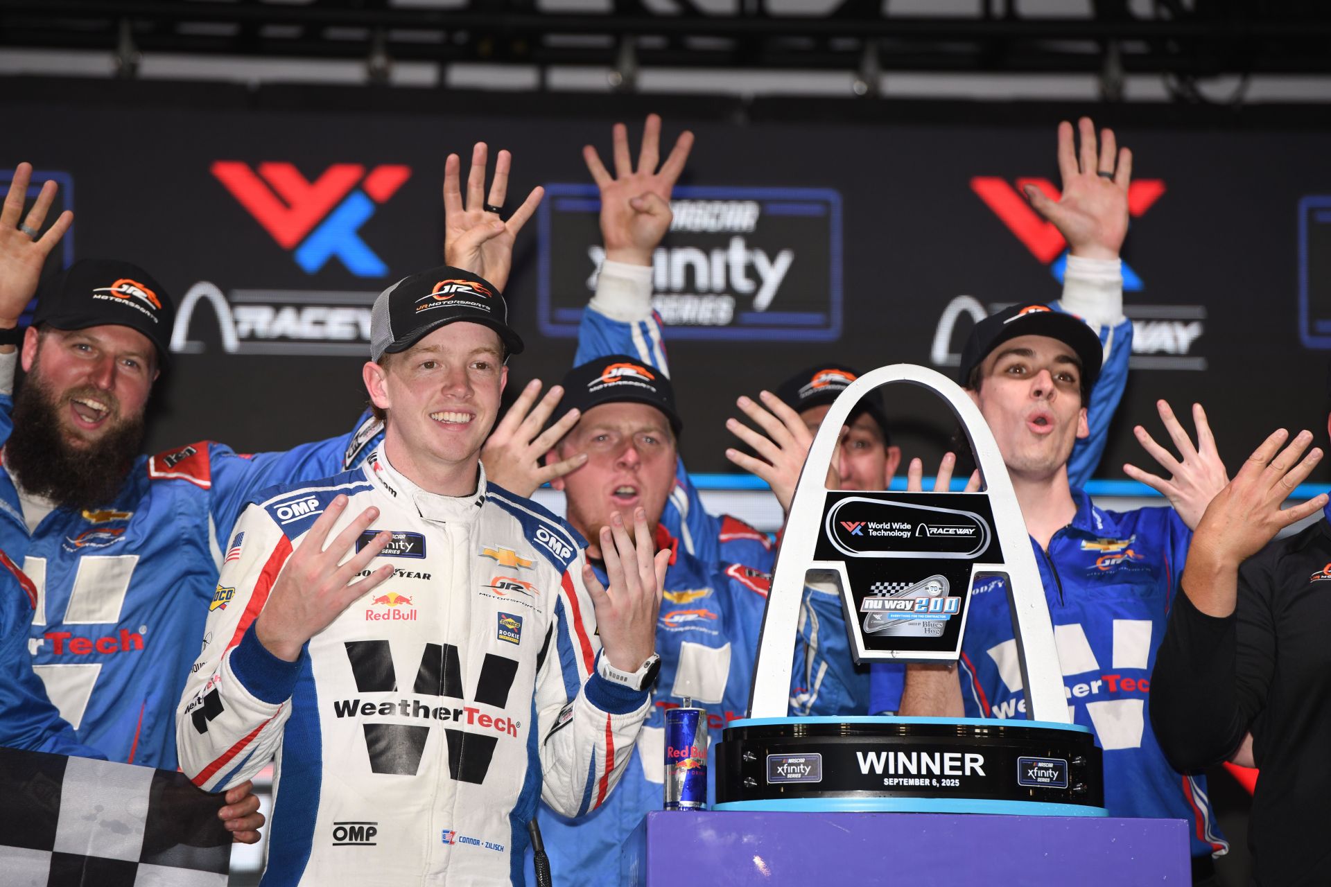 “Happy birthday Mom, I love you”: Connor Zilisch honors his mother after breakthrough NASCAR victory at WWTR