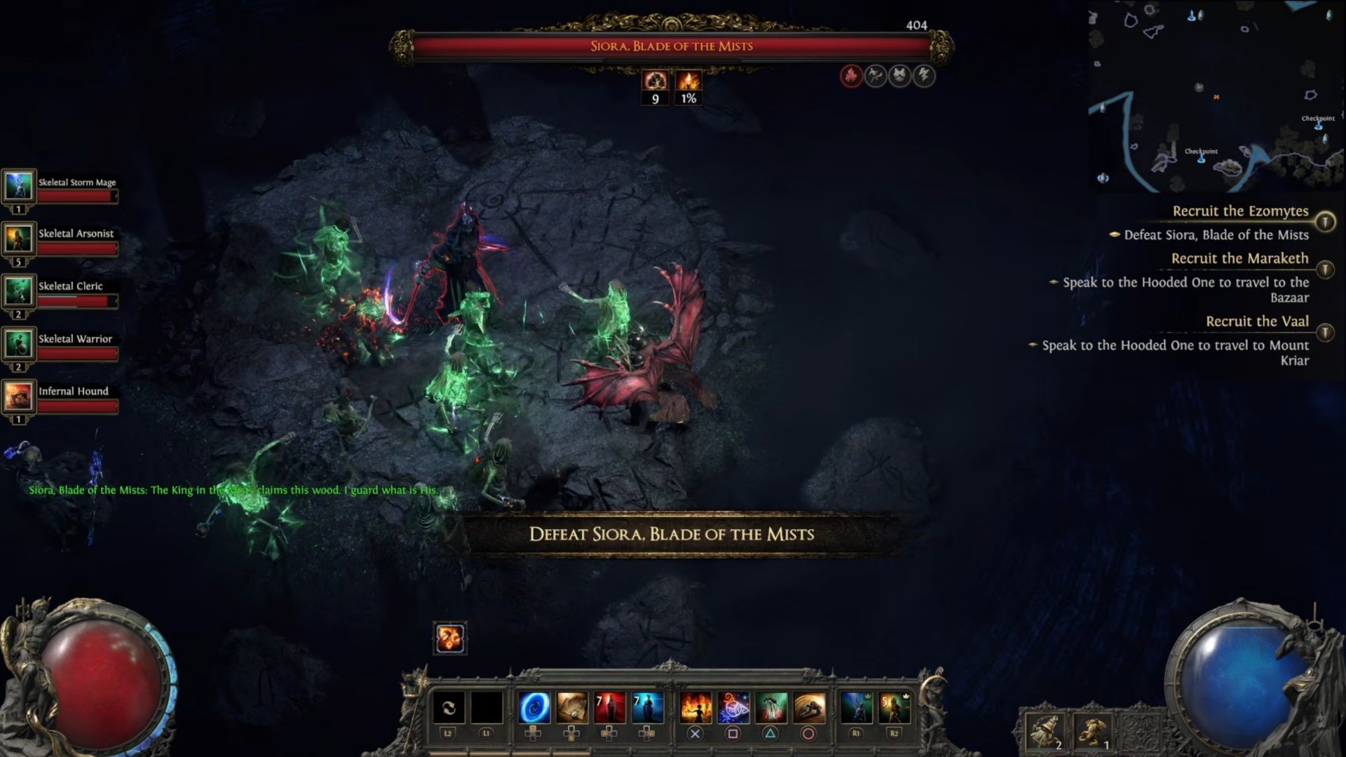 Path of Exile 2: Siora, Blade of the Mists boss guide