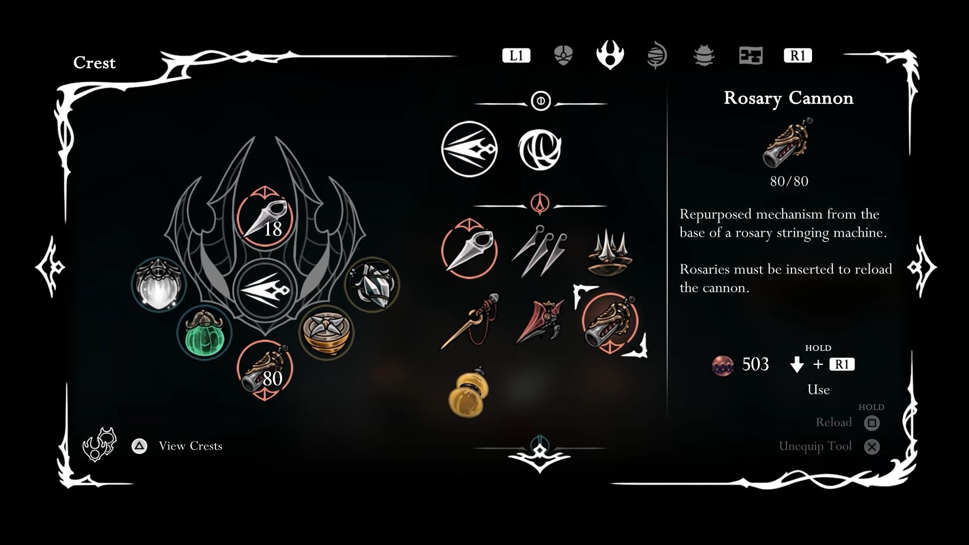 How to get Rosary Cannon in Hollow Knight Silksong