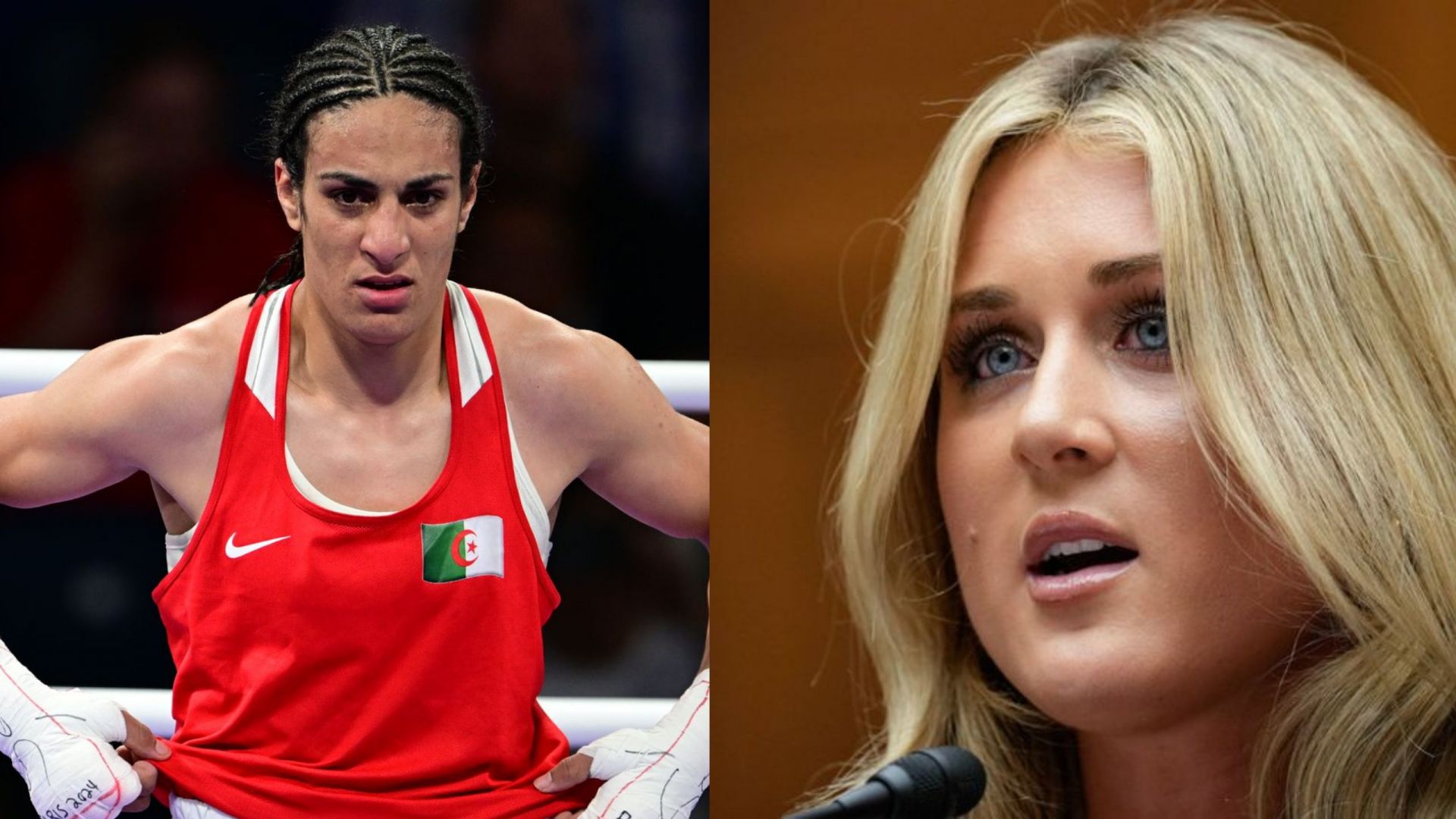 Riley Gaines slams Imane Khelif for refusing to take gender verification test amid request to compete in upcoming women's boxing championships