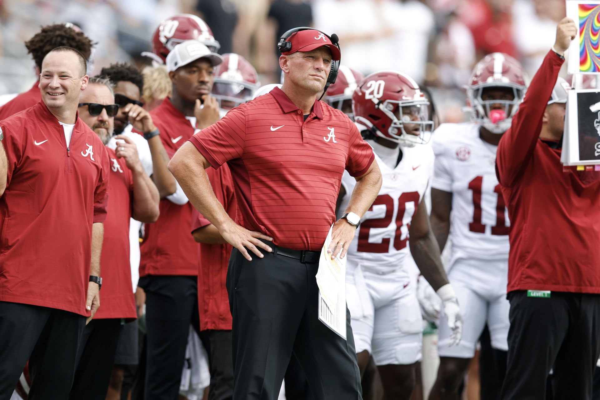 "Nick Saban wouldn't have let this slide": CFB fans lose it over resurfaced locker room TikTok video after Kalen DeBoer's Alabama's loss to FSU