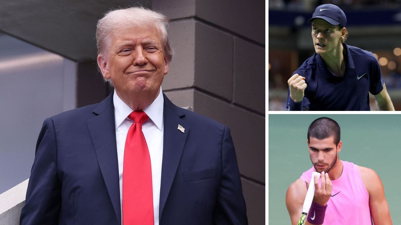 WATCH: Donald Trump returns to US Open 10 years after getting booed; Alcaraz vs Sinner final delayed amid heightened security