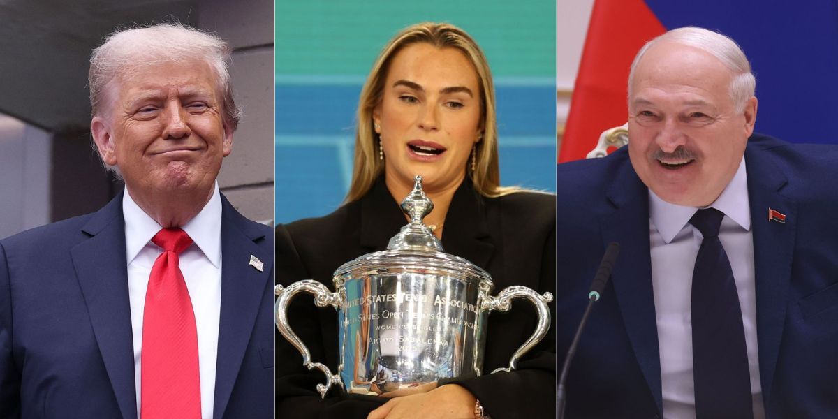 Donald Trump congratulates Aryna Sabalenka on US Open title win in controversial letter to Belarus President Alexander Lukashenko