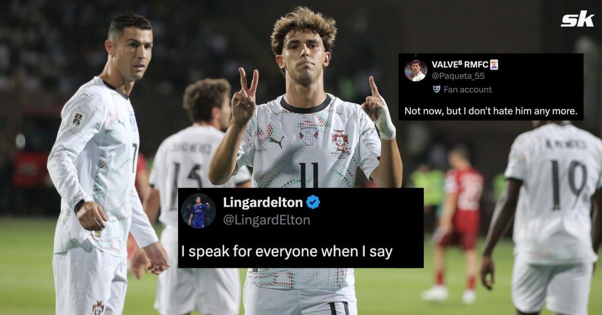 "I speak for everyone", "I don't hate him anymore" - Cristiano Ronaldo fans make feelings clear when asked if Joao Felix won them back after 5-0 win