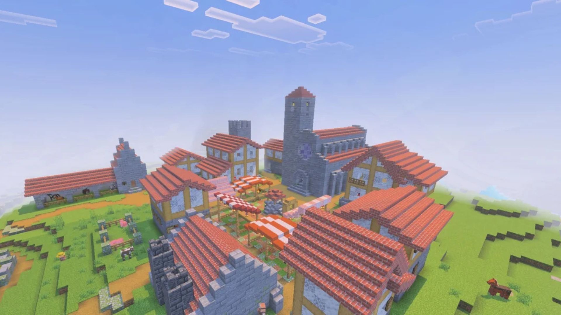 Minecraft player redesigns all villagers in a unique building style