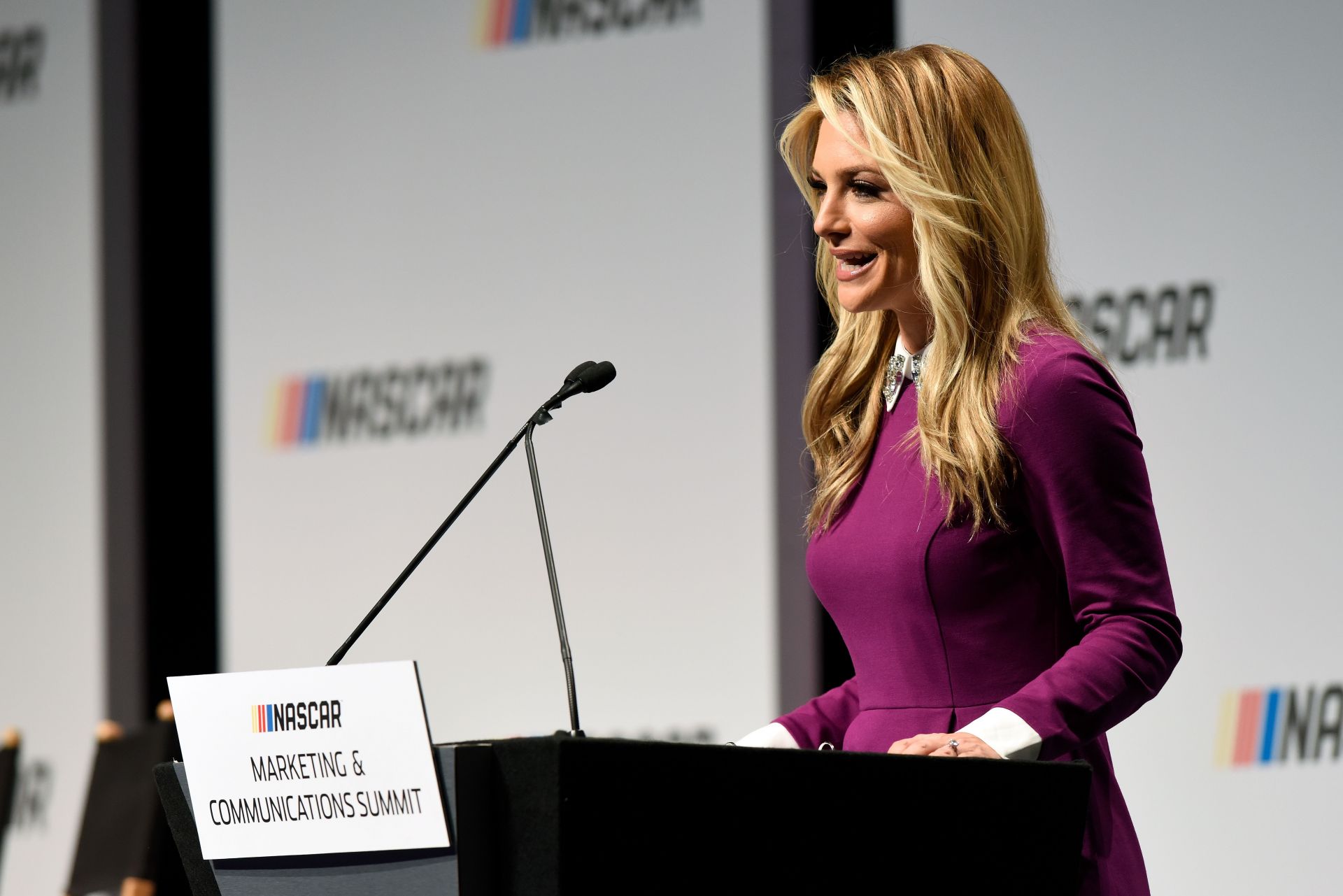 Was Danielle Trotta kicked out of playoff media day for upsetting Denny Hamlin? NASCAR reporter sets the record straight 