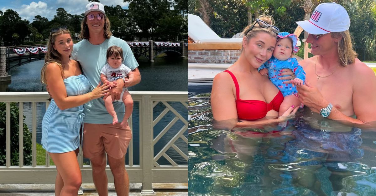 Trevor Lawrence's 8 month-old baby girl Shae makes NFL debut vs. Jaguars as wife Marissa captures adorable father-daughter moment on sidelines