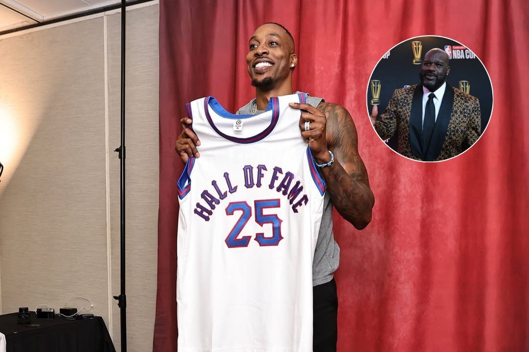 "We did not always eye to eye" - Dwight Howard hilariously squashes beef with Shaquille O'Neal as Lakers legend shows up for his HOF night