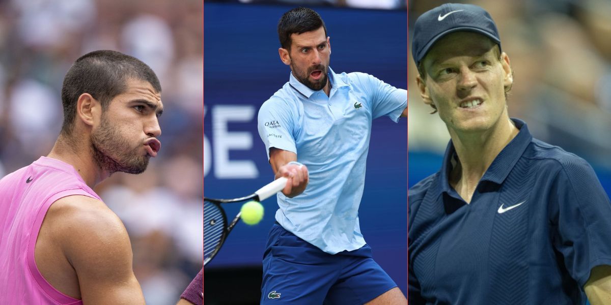 "Novak Djokovic makes all 4 Slam SF & people think he should retire" - Fans react to journalist's question about Serb's future in Alcaraz-Sinner era