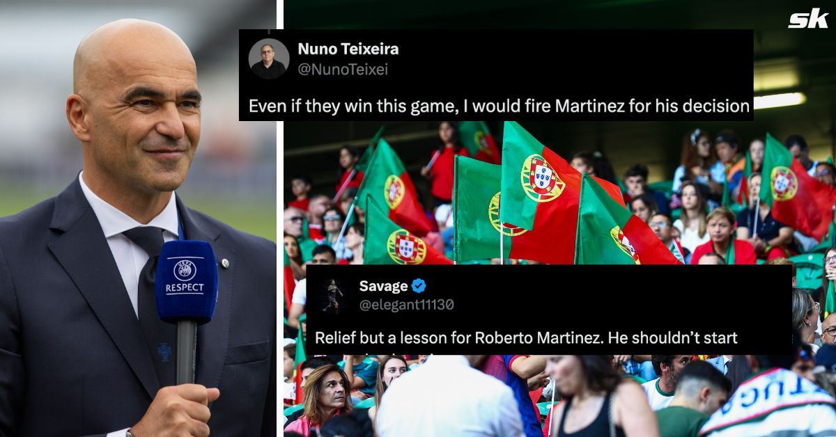 "I would fire Martinez" - Portugal fans blame head coach for decision involving Cristiano Ronaldo’s 28-year-old teammate in 3-2 win vs Hungary 
