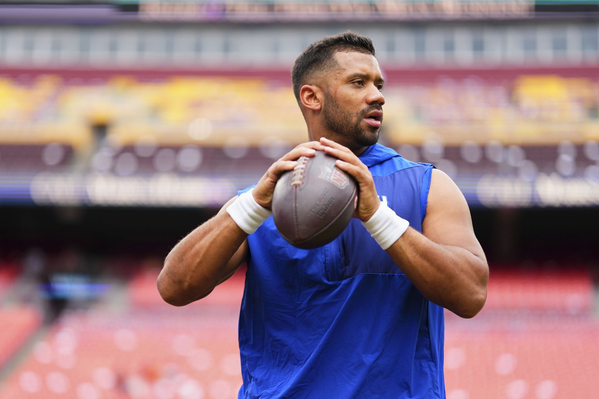 "Russell Wilson needs to retire": Giants QB grilled by fans after disastrous performance in 21-6 loss to Commanders