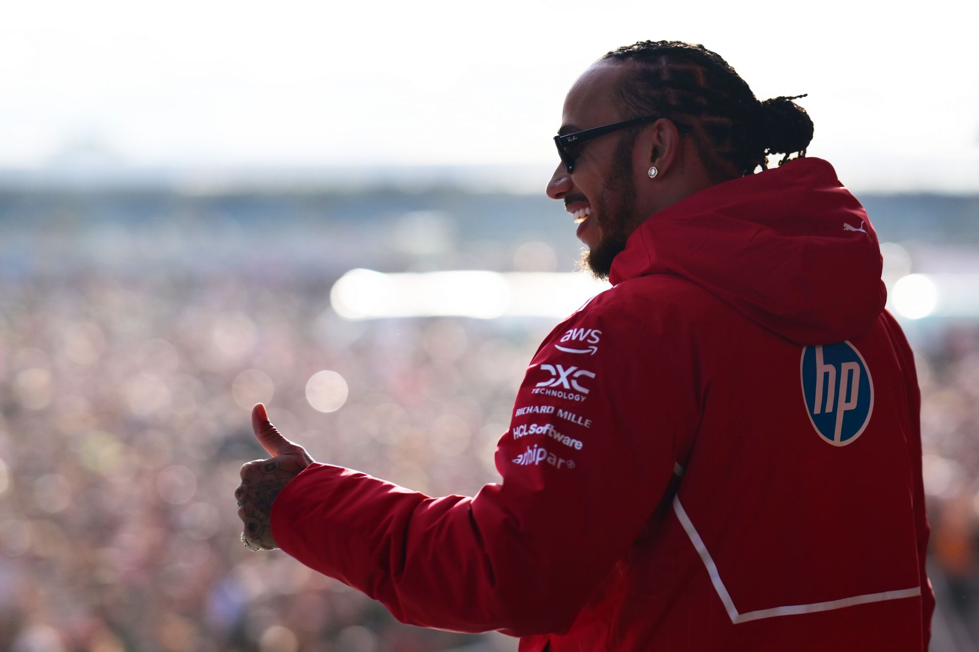Lewis Hamilton reveals motivational fan message that has inspired him this weekend despite a 5-place grid penalty