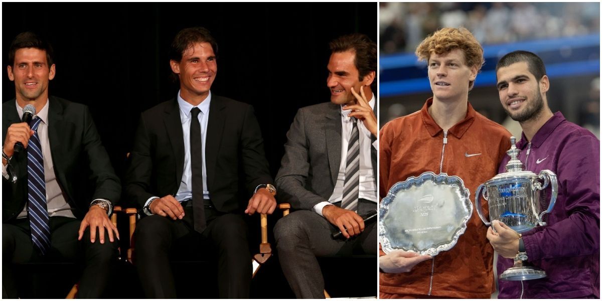"We were who we were" - Rafael Nadal strongly shuts down talks of Carlos Alcaraz & Jannik Sinner being the new Federer, Djokovic & him