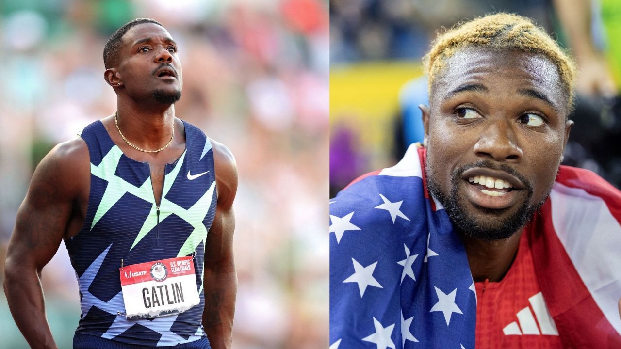 "Noah Lyles has really good vision like LeBron James with court vision" - Justin Gatlin weighs in on American's World Championships prospects