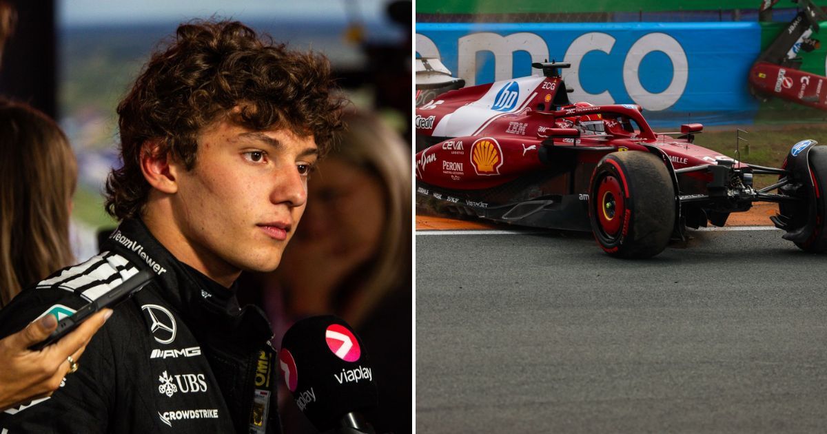 “Bare minimum”: Fans react as Kimi Antonelli gets spotted in Ferrari territory after Dutch GP