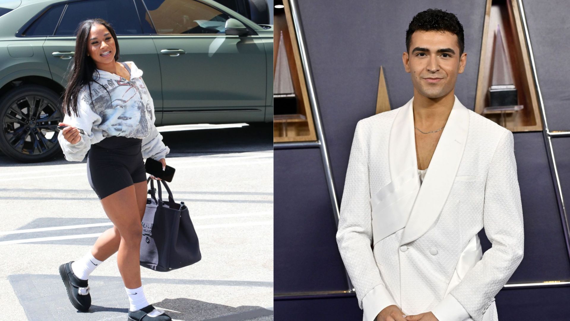 "Blows my mind" - Ezra Sosa impressed with dance partner Jordan Chiles as she balances DWTS rehearsals with UCLA gymnastics training