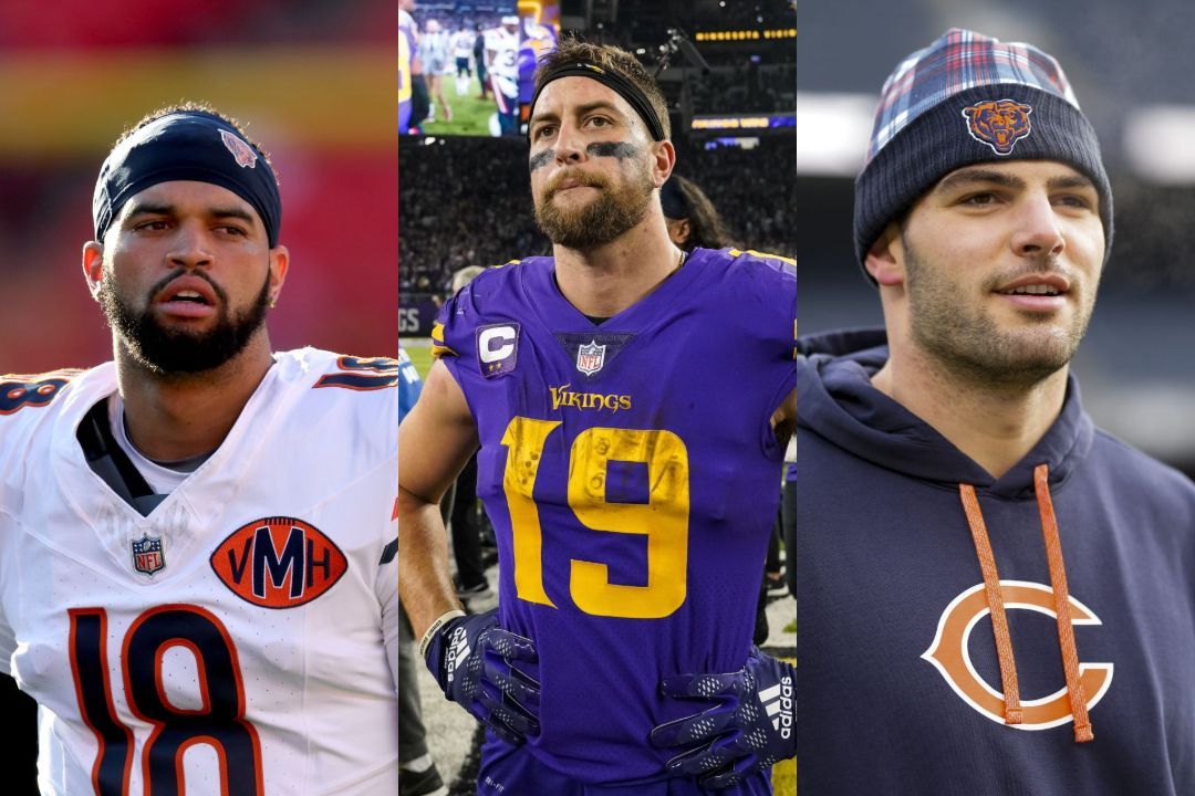 MNF Bears vs. Vikings Week 1 Fantasy Football Start 'Em Sit 'Em picks ft. Caleb Williams, Adam Thielen, Cole Kmet