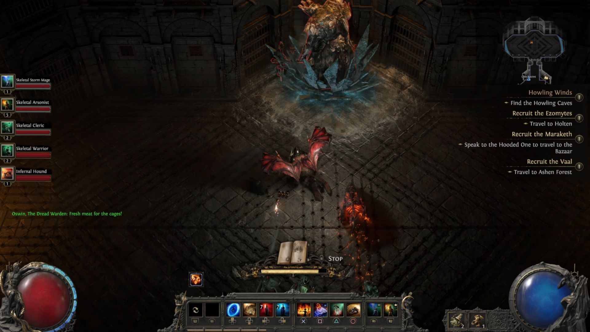 Path of Exile 2: Oswin, the Dread Warden boss guide