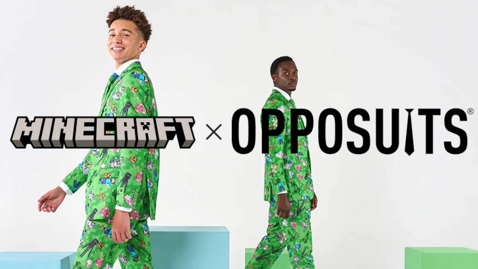 Minecraft announces giveaway to celebrate collaboration with Opposuits