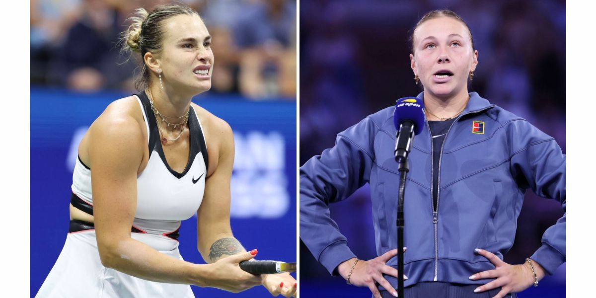 "Everyone involved should be ashamed";"Pathetic": Fans furious as Aryna Sabalenka & Amanda Anisimova cut off in 'painfully awkward' US Open ceremony thumbnail