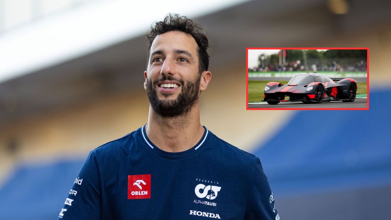 Daniel Ricciardo willing to part ways with Adrian Newey’s brainchild Aston Martin Valkyrie for a reported $3,265,000