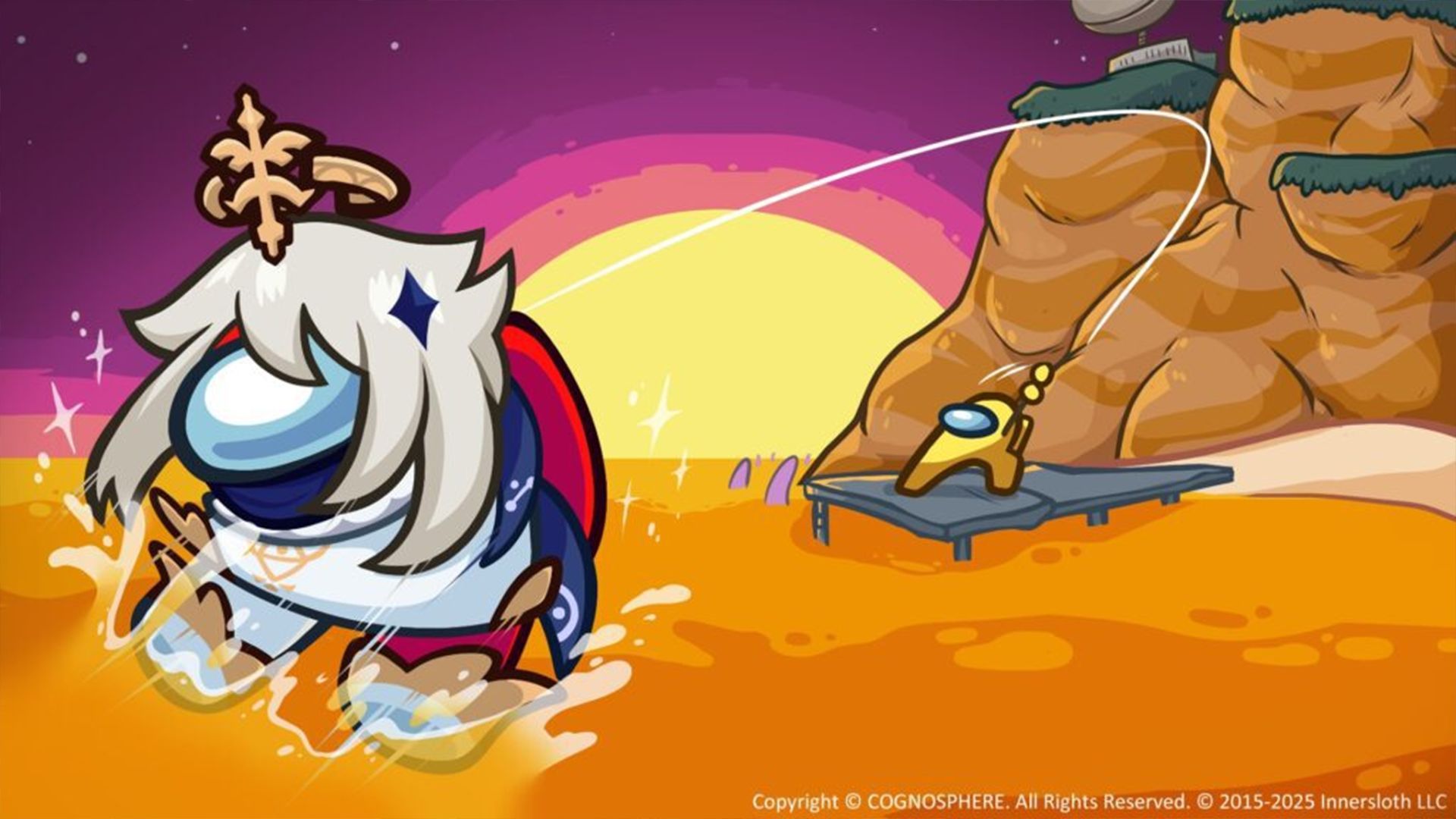 How to get Genshin Impact Paimon skin in Among Us