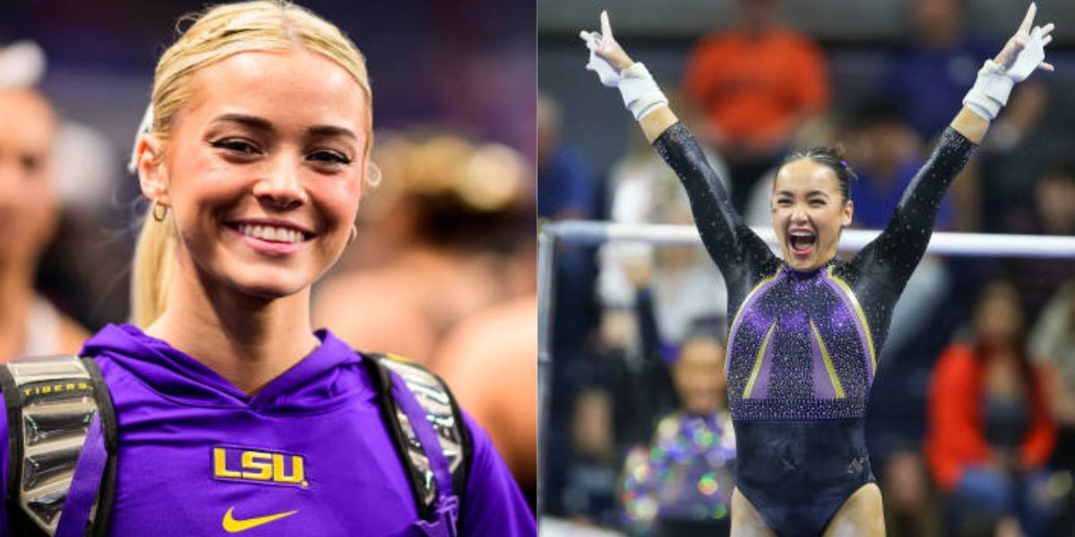 Olivia Dunne’s former teammate Aleah Finnegan poses in black bikini while enjoying tropical getaway