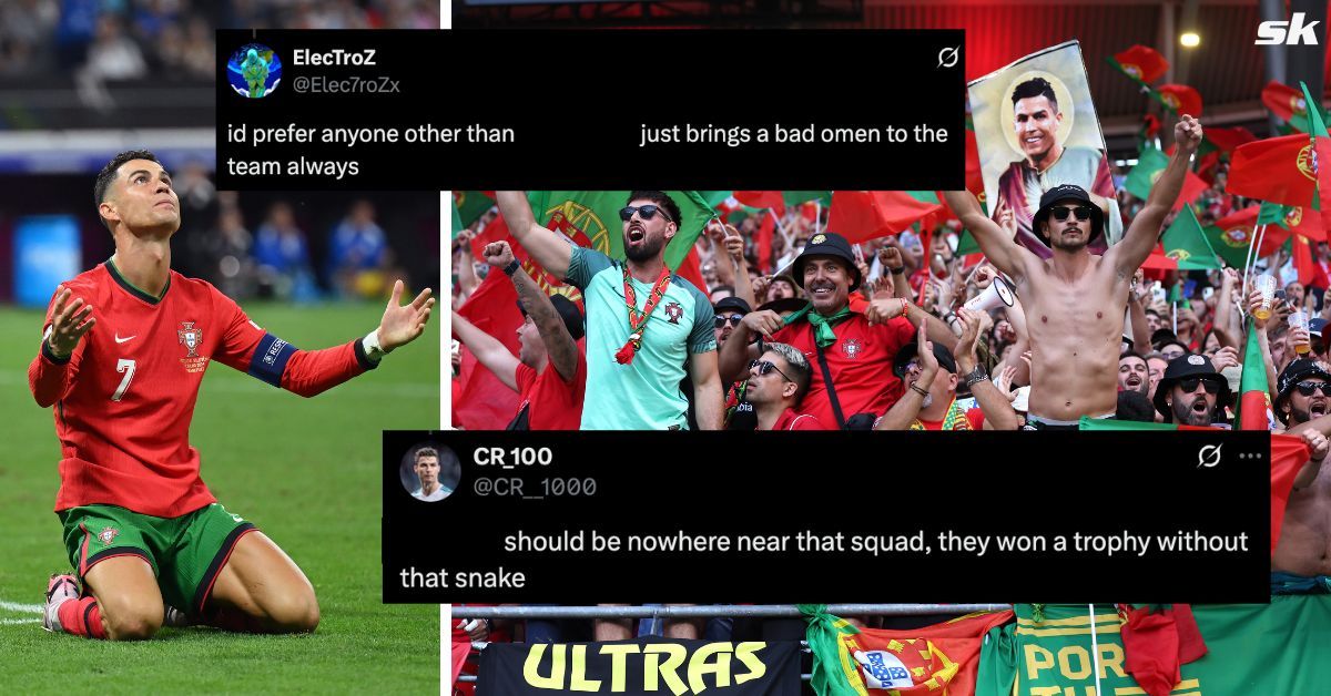 “Won a trophy without that snake”, “Brings a bad omen” - Fans angry at 31-year-old being part of Cristiano Ronaldo-led Portugal’s line-up vs Armenia