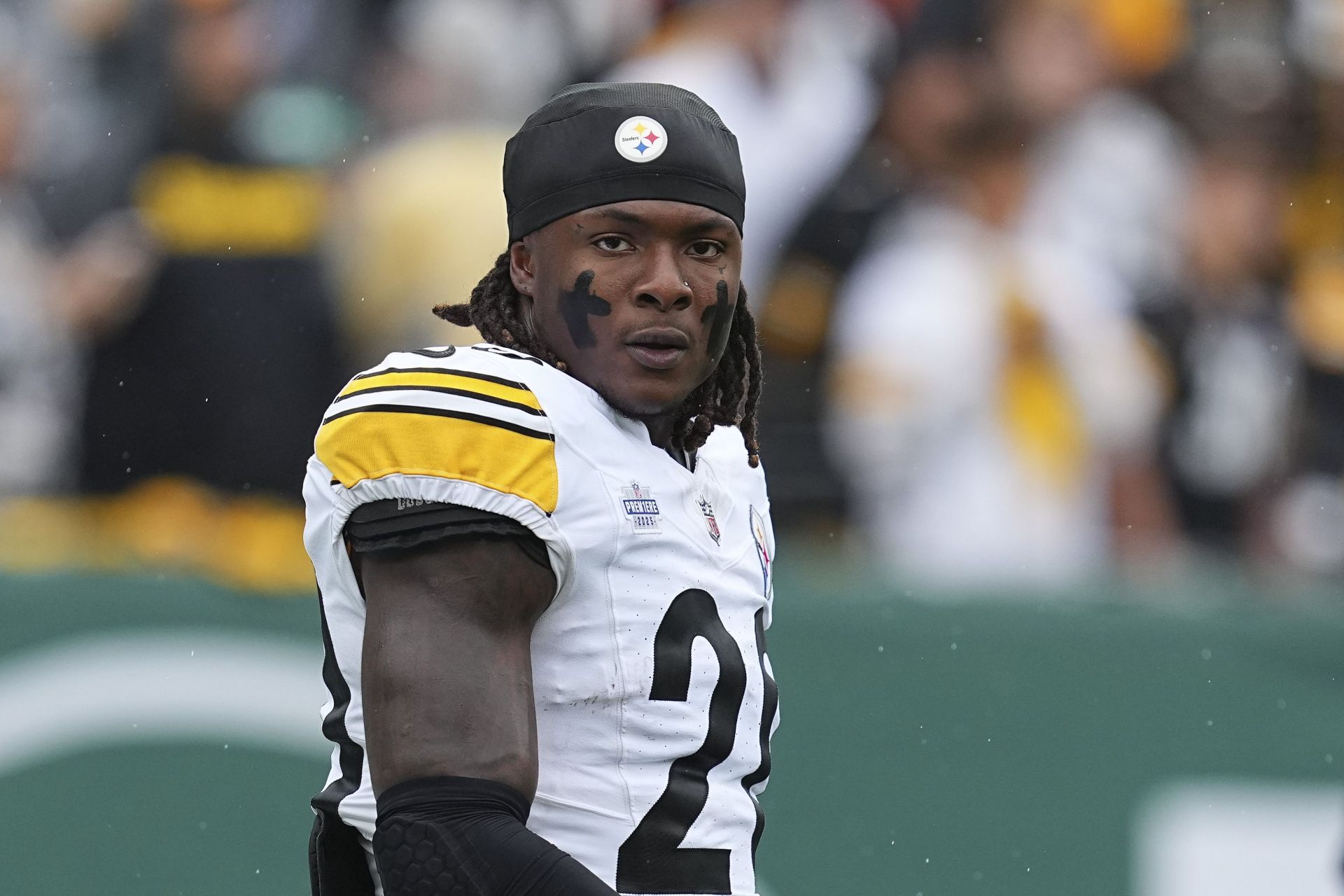 Should I drop Kaleb Johnson in Week 2? Fantasy outlook and projections explored for Steelers RB