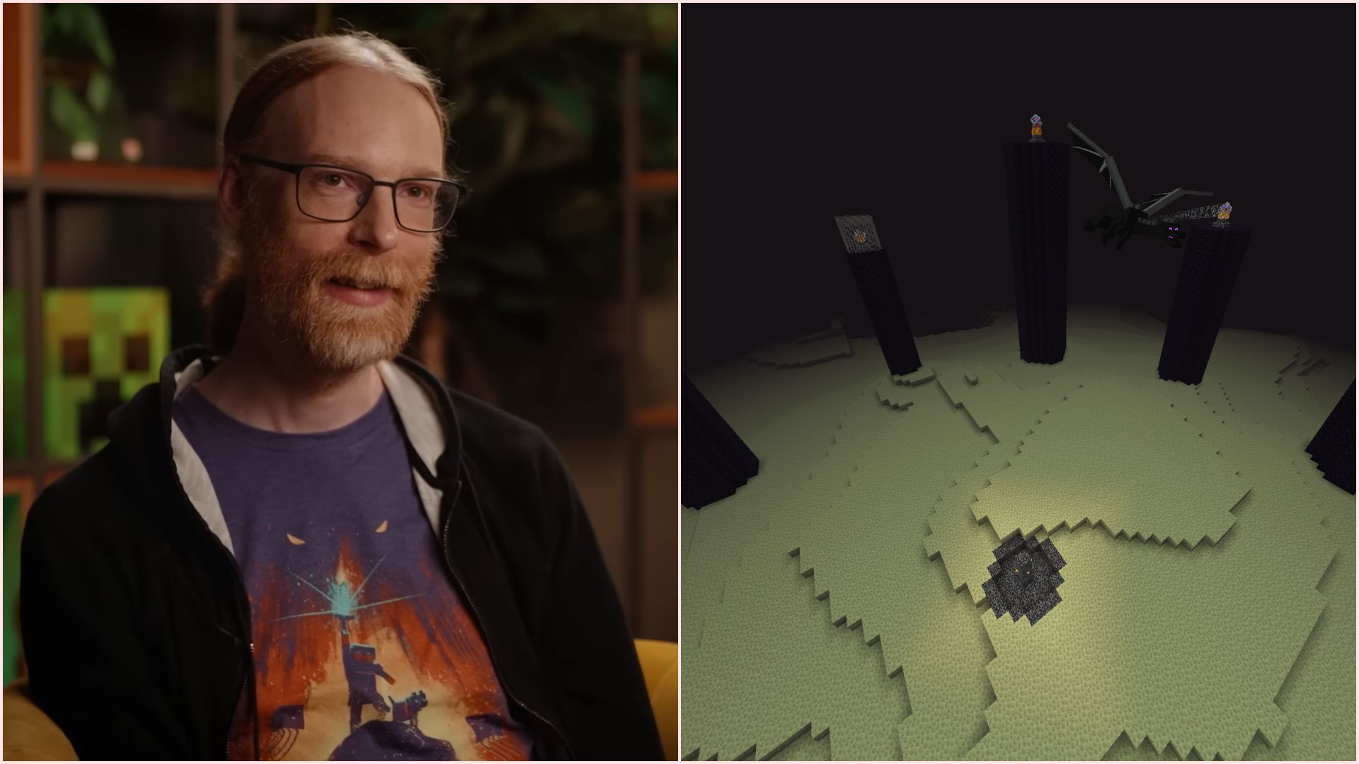 Minecraft's lead designer Jens talks about game lore in a hilarious video