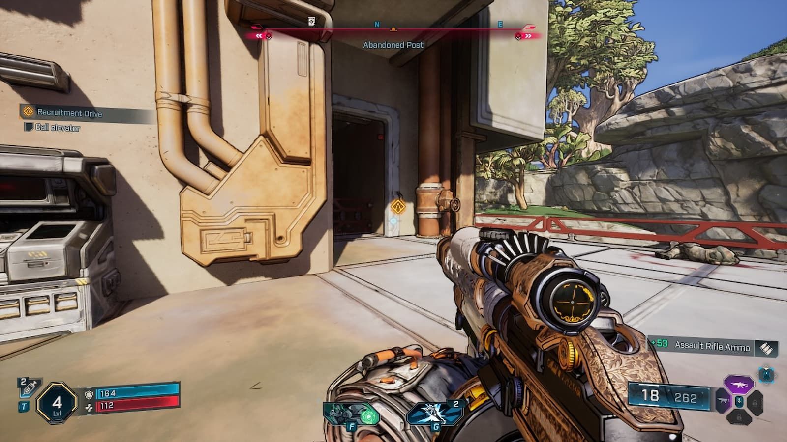 How to get clearance for elevator in Borderlands 4 (Recruitment Drive)