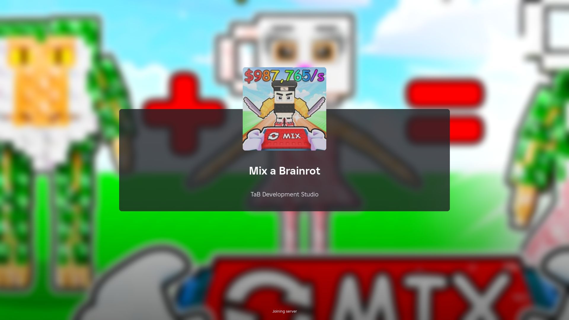 Mix a Brainrot: A beginner's guide